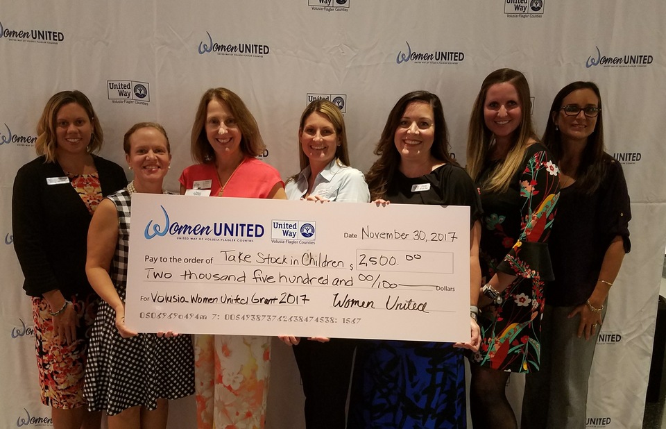 Women United donates $2,500 to Take Stock in Children Program