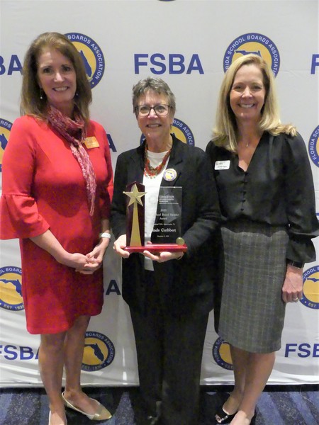 Volusia County School Board Member Receives Statewide “Star” Recognition from the Consortium of Florida Education Foundations