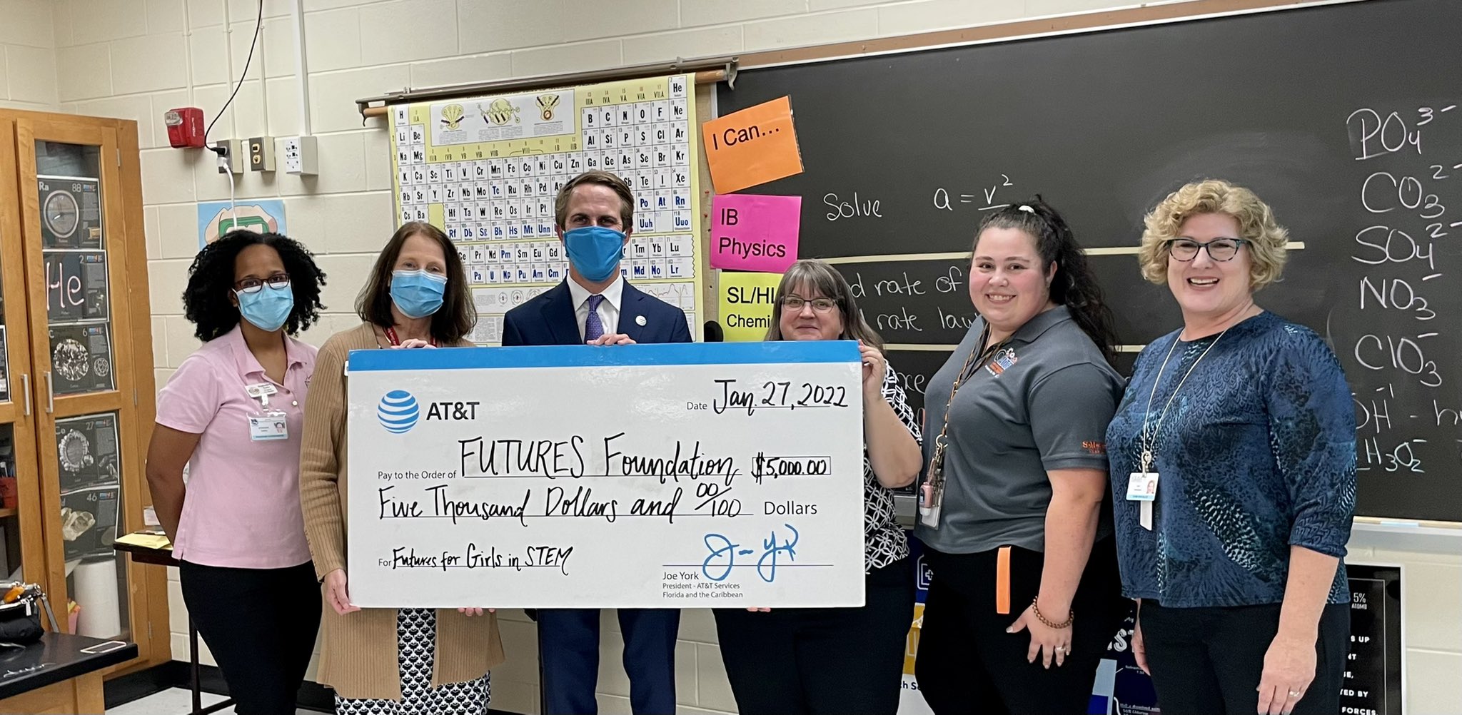 FUTURES Foundation Receives AT T Full STEAM Ahead For Florida s Future FUTURES Foundation Receives AT T Full STEAM Ahead For Florida s Future