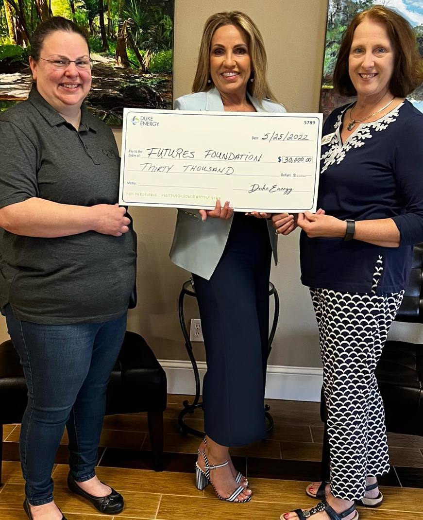 FUTURES Foundation receives 30,000 grant from Duke Energy Foundation
