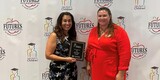 Photo 3; TSIC Mentor of the Year, Marisol Rubio and TSIC Student Services and Mentor Coordinator, Liz Falero.