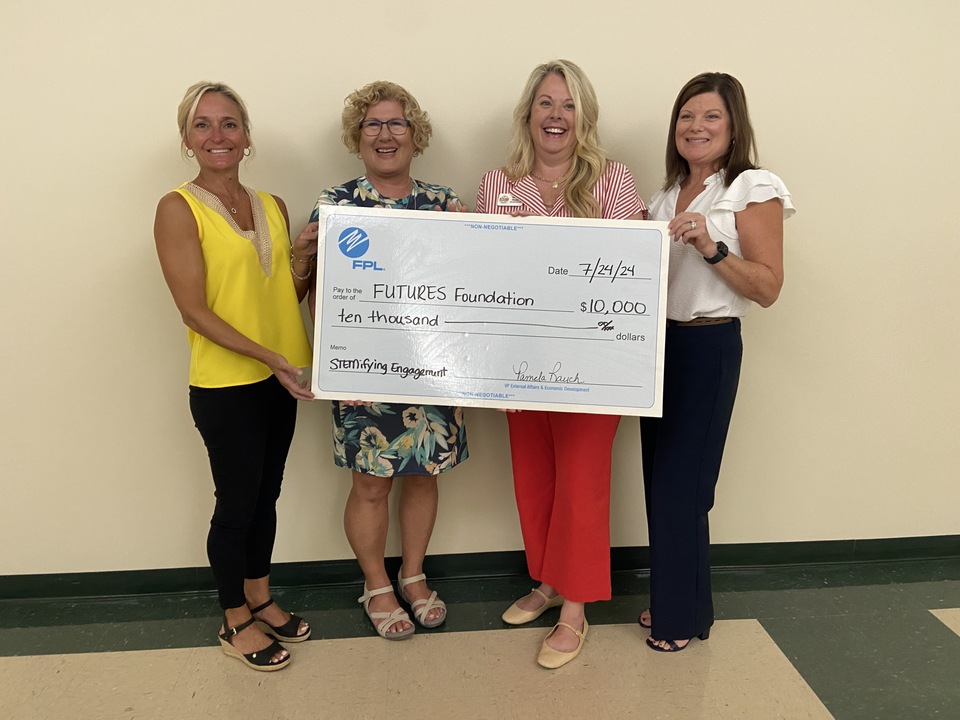 FUTURES Foundation for Volusia County Schools Receives $10,000 Grant from FPL