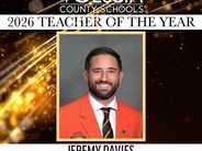 Volusia County Schools Names Jeremy Davies Teacher of the Year