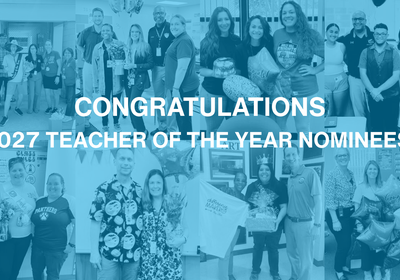 2027 Teacher of the Year Nominees!